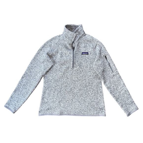 Patagonia Better Sweater 1/4 Zip Fleece Gray Pullover Jacket Women's Medium - Picture 1 of 7